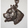 American Statffordshire Terrier pies brelok zawieszka wisiorek brązowy (id: 2258)